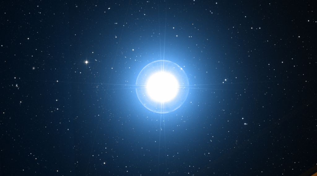 Image of Eta UMa generated using ESA Sky. Credit: ESA/DSS2 (Digitised Sky Survey).
